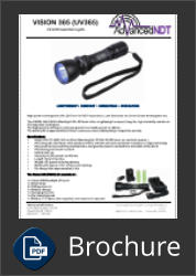 VISION 365 UV LED Torch Brochure Button