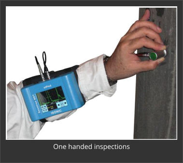 Sonotron ISonic utPod ultra portable ultrasonic flaw detector one handed inspections