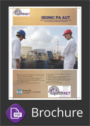 Sonotron ISonic PA AUT for Automatic Ultrasonic Inspections (AUT) Systems | Brochure Button