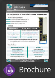 Socomate USPC 7100 Ultrasonic PC Card Brochure Button
