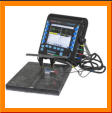 Sonotron ISonic 3507 dual channel ultrasonic flaw detector testing welds using TOFD